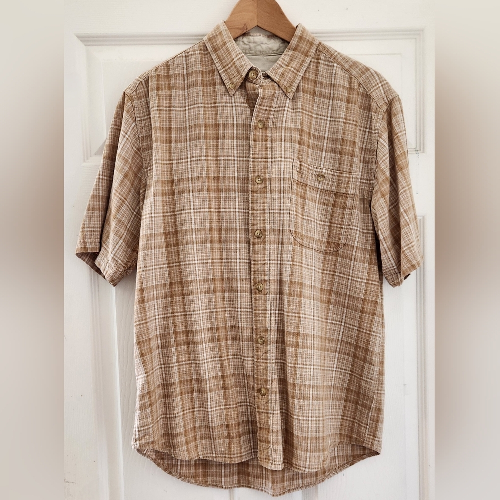 Eddie Bauer short sleeve button down shirt